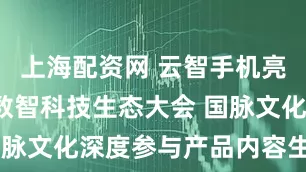 上海配资网 云智手机亮相2025数智科技生态大会 国脉文化深度参与产品内容生态搭建